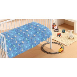 Κουβέρτα Fleece Βρεφική Κούνιας Dinosaur Φωσφοριζέ Dimcol (110x140) 1Τεμ