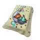 Κουβέρτα Βελουτέ Κούνιας Bebe Crescent Moon 34 Ecru-Light Yellow Dimcol (110x140) 1Τεμ