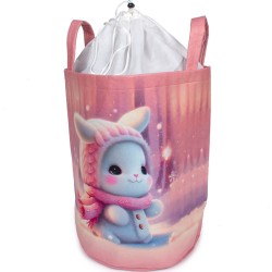 Παιδικό Καλάθι Αποθήκευσης Snowy Day 43 Rotten Apple Υφασμάτινο Dimcol (50x30x45 ) 1Τεμ