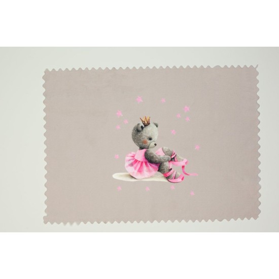 Σουπλά Φαγητού Bebe Ballerina 105 Grey Dimcol (35x50) 1Τεμ