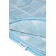 Κουβέρτα Βελουτέ Κούνιας Bebe Sweet Bear 11 Baby Blue Dimcol (110x140) 1Τεμ