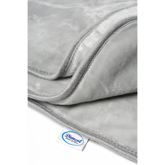 Κουβέρτα Βελουτέ Κούνιας Bebe Sweet Bear 13 Light Grey Dimcol (110x140) 1Τεμ