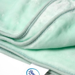 Κουβέρτα Βελουτέ Κούνιας Bebe Sweet Bear 15 Mint Dimcol (110x140) 1Τεμ