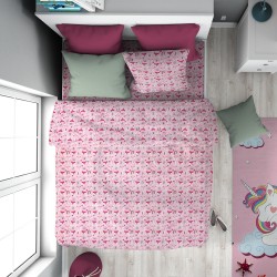 Παπλωματοθήκη Παιδική Μονή Kids Fox 525 Pink Cotton Dimcol (160x240) 1Τεμ Παπλωματοθήκη Παιδική Μονή Kids Fox 525 Pink Cotton Dimcol (160x240) 1Τεμ