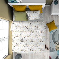 Παπλωματοθήκη Παιδική Μονή Kids Lion Cub 531 Grey Cotton Dimcol (160x240) 1Τεμ Παπλωματοθήκη Παιδική Μονή Kids Lion Cub 531 Grey Cotton Dimcol (160x240) 1Τεμ