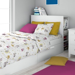 Παπλωματοθήκη Παιδική Μονή Kids Sweet Dreams 553 White-Pink Cotton Dimcol (160x240) 1Τεμ Παπλωματοθήκη Παιδική Μονή Kids Sweet Dreams 553 White-Pink Cotton Dimcol (160x240) 1Τεμ