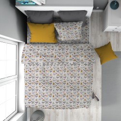 Παπλωματοθήκη Παιδική Μονή Kids Forest Fox 527 Grey Cotton Dimcol (160x240) 1Τεμ Παπλωματοθήκη Παιδική Μονή Kids Forest Fox 527 Grey Cotton Dimcol (160x240) 1Τεμ