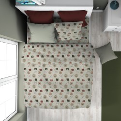 Πάπλωμα Παιδικό Μονό Kids Big Cats 27 Light Olive Cotton Dimcol (160x240) 1Τεμ