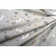 Σεντόνια Παιδικά Μονά Σετ Kids Rabbit Garden 586 Grey Cotton Dimcol (160x240 ) Με Λάστιχο 3Τεμ
