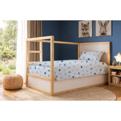 Παπλωματοθήκη Παιδική Μονή Kids Bear's Playtime 591 Sky Blue Cotton Dimcol (160x240) 1Τεμ Παπλωματοθήκη Παιδική Μονή Kids Bear's Playtime 591 Sky Blue Cotton Dimcol (160x240) 1Τεμ
