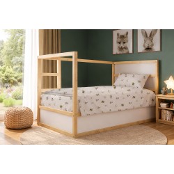 Παπλωματοθήκη Παιδική Μονή Kids Bear's Playtime 592 Beige Cotton Dimcol (160x240) 1Τεμ Παπλωματοθήκη Παιδική Μονή Kids Bear's Playtime 592 Beige Cotton Dimcol (160x240) 1Τεμ