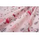 Σεντόνια Παιδικά Μονά Σετ Kids Ballerina Bear 598 Pink Cotton Dimcol (160x240 ) Με Λάστιχο 3Τεμ