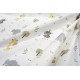 Παπλωματοθήκη Παιδική Μονή Kids Happy Safari 713 White-Grey Cotton Dimcol (160x240) 1Τεμ