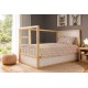 Παπλωματοθήκη Παιδική Μονή Kids Floating Bunny 714 Beige-Salmon Cotton Dimcol (160x240) 1Τεμ