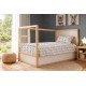 Σεντόνια Παιδικά Μονά Σετ Kids Floating Bunny 715 Grey Cotton Dimcol (160x240) 2Τεμ