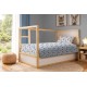 Σεντόνια Παιδικά Μονά Σετ Kids Big Cats 28 Light Aqua Cotton Dimcol (160x240) 2Τεμ