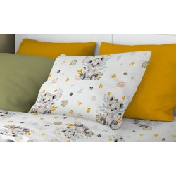 Μαξιλαροθήκη Παιδική Kids Lion Cub 531 Grey Cotton Dimcol (50x70) 1Τεμ Μαξιλαροθήκη Παιδική Kids Lion Cub 531 Grey Cotton Dimcol (50x70) 1Τεμ