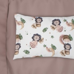 Μαξιλαροθήκες Παιδικές Kids Lion 532 Beige Cotton Dimcol (50x70) 1Τεμ Μαξιλαροθήκες Παιδικές Kids Lion 532 Beige Cotton Dimcol (50x70) 1Τεμ