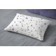 Μαξιλαροθήκη Παιδική Kids Whimsical Mountainside 588 White-Grey Cotton Dimcol (50x70) 1Τεμ