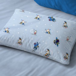 Μαξιλαροθήκη Παιδική Kids Bear's Playtime 591 Sky Blue Cotton Dimcol (50x70) 1Τεμ