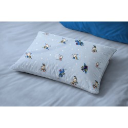 Μαξιλαροθήκη Παιδική Kids Bear's Playtime 591 Sky Blue Cotton Dimcol (50x70) 1Τεμ