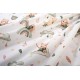 Σεντόνια Παιδικά Μονά Σετ Kids Cloudy Bear 581 White-Olive Cotton Dimcol (160x240) 2Τεμ