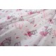 Σεντόνια Παιδικά Μονά Σετ Kids Cloudy Bear 582 White-Pink Cotton Dimcol (160x240) 3Τεμ