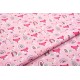 Σεντόνια Παιδικά Μονά Σετ Kids Fox 525 Pink Cotton Dimcol (160x240) 2Τεμ