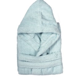 Μπουρνούζι Παιδικό Με Κουκούλα Κολυμβητήριου Kids Aqua Cotton Dimcol 1Τεμ