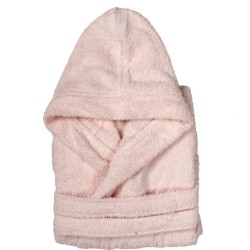 Μπουρνούζι Παιδικό Με Κουκούλα Κολυμβητήριου Kids Apricot Cotton Dimcol 1Τεμ