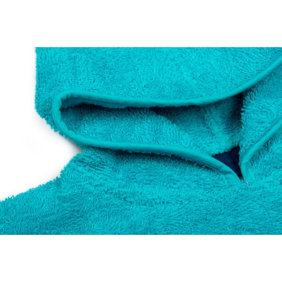 Πόντσο Παιδικό Κολυμβητηρίου Kids Turquoise Cotton Dimcol (60x120) 1Τεμ