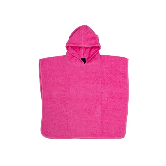 Πόντσο Παιδικό Κολυμβητηρίου Kids Pink Cotton Dimcol (60x120) 1Τεμ
