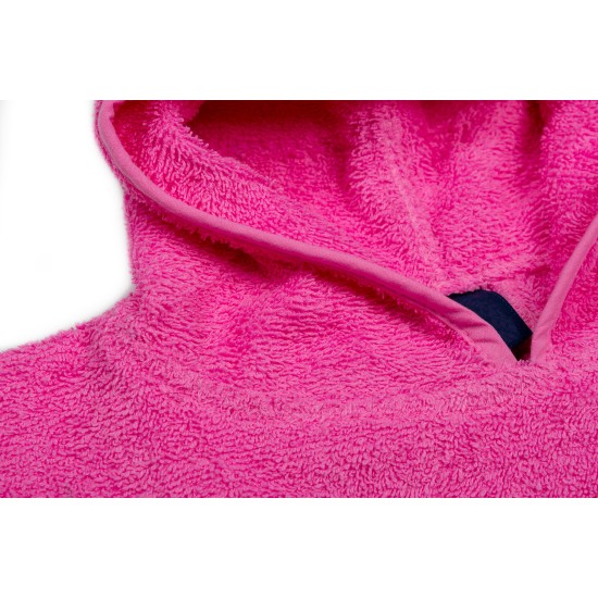 Πόντσο Παιδικό Κολυμβητηρίου Kids Pink Cotton Dimcol (60x120) 1Τεμ