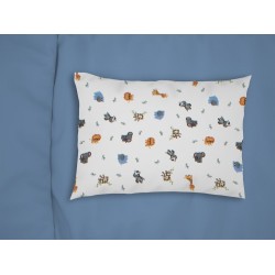 Μαξιλαροθήκη Παιδική Φανελένια Kids Zoo 29 White Flannel Cotton Dimcol (50x70) 1Τεμ Μαξιλαροθήκη Παιδική Φανελένια Kids Zoo 29 White Flannel Cotton Dimcol (50x70) 1Τεμ