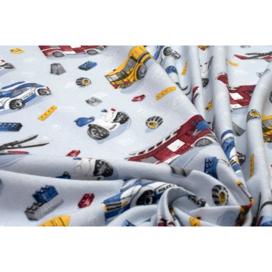Σεντόνια Παιδικά Φανελένια Μονά Σετ Kids Toys 46 Sky Blue Flannel Cotton Dimcol (160x240) 3Τεμ Σεντόνια Παιδικά Φανελένια Μονά Σετ Kids Toys 46 Sky Blue Flannel Cotton Dimcol (160x240) 3Τεμ