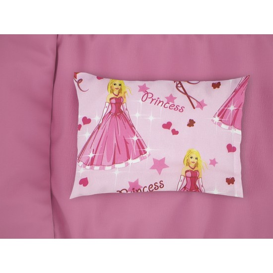 Μαξιλαροθήκη Παιδική Kids Princess 392 Pink Dimcol (50x70) 1Τεμ