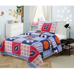 Κουβερλί Παιδικό Μονό Σετ Print 251 Microfiber Dimcol (160x220) 2Τεμ