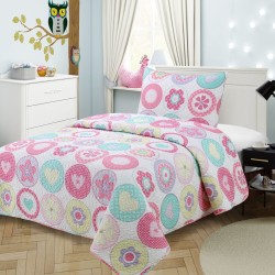 Κουβερλί Παιδικό Μονό Σετ Print 419 Microfiber Dimcol (160x220) 2Τεμ