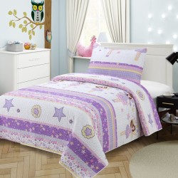 Κουβερλί Παιδικό Μονό Σετ Print 421 Microfiber Dimcol (160x220) 2Τεμ