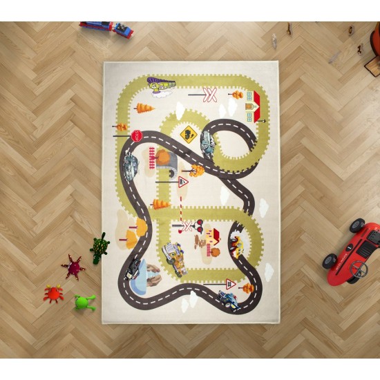 Χαλί Με Αντιολισθητικό Επίστρωμα Playground 293 Dimcol (135x200) 1Τεμ