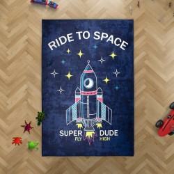 Χαλί Με Αντιολισθητικό Επίστρωμα Spaceship 294 Dimcol (135x200) 1Τεμ