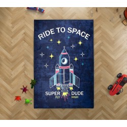 Χαλί Με Αντιολισθητικό Επίστρωμα Spaceship 294 Dimcol (135x200) 1Τεμ