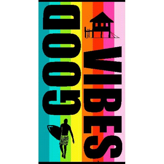 Πετσέτα Θαλάσσης Velour 225 Jacquard Cotton Dimcol (87x165) 1Τεμ