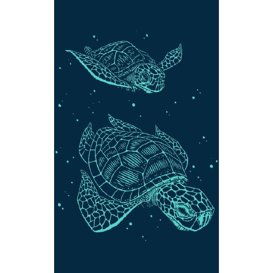 Πετσέτα Θαλάσσης Βελουτέ 234 Jacquard 420 gsm Cotton Dimcol (87x165) 1Τεμ