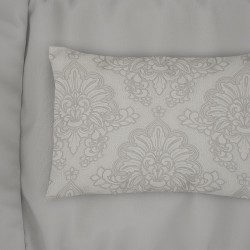 Μαξιλαροθήκη Print Άρτεμις 701 Grey Cotton Dimcol (50x70) 1Τεμ