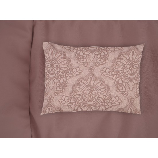 Μαξιλαροθήκη Print Άρτεμις 703 Dusty Rose Cotton Dimcol (50x70) 1Τεμ