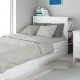 Σεντόνια Μονά Σετ Print Άρτεμις 701 Grey Cotton Dimcol (160x240) 3Τεμ