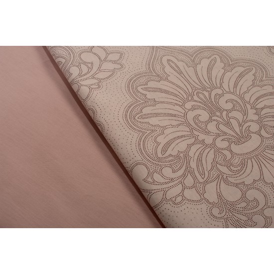 Μαξιλαροθήκη Print Άρτεμις 703 Dusty Rose Cotton Dimcol (50x70) 1Τεμ