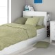 Σεντόνια Μονά Σετ Print Άρτεμις 704 Light Olive Cotton Dimcol (160x240) 3Τεμ
