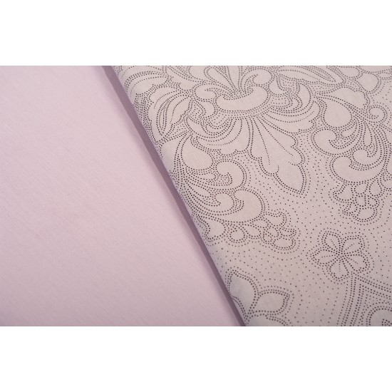 Σεντόνια King Σετ Print Άρτεμις 706 Light Purple Cotton Dimcol (240x270) 4Τεμ